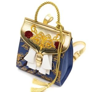 Disney Beauty & The Beast Cosplay  Tapestry Mini Backpack Danielle Nicole NWT